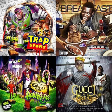 gucci mane old album covers.